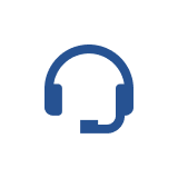 Blue-contact-centre-icon