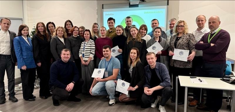 Координатори безперервності бізнесу Піреус Банку пройшли спеціалізований тренінг з Deloitte Academy  зображення 1