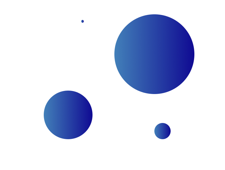4 blue balls